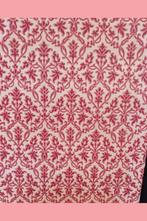 5002 rood barok klassiek retro ornament vintage jaren 70 swi, Huis en Inrichting, Stoffering | Behang, Verzenden, Rood