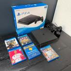 Playstation 4 Slim 1tb incl games en doos, Met games, Ophalen of Verzenden, Zo goed als nieuw, 1 TB