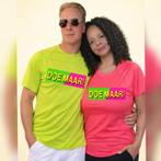 DoeMaar Dames T-shirt  diverse Fluor kleuren ook Heren model, Kleding | Dames, T-shirts, Overige kleuren, Verzenden, SH1RTS & SUGAR