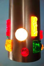 Vintage hanglamp brutalist Fischer Leuchten Mid-Century, Huis en Inrichting, Lampen | Hanglampen, Ophalen of Verzenden, Gebruikt