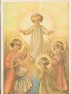 5 Prachtige devotiekaarten Kind Jezus - Maria en kinderen, Ophalen of Verzenden, Zo goed als nieuw, Kaart of Prent, Christendom | Katholiek