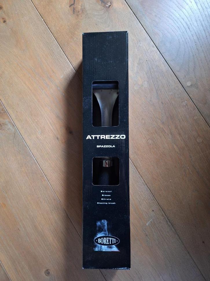 BBQ staalborstel - Boretti, Tuin en Terras, Barbecue-accessoires, Zo goed als nieuw, Ophalen