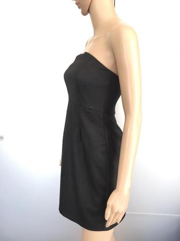 C430 Amy Gee Maat 36=S jurk jurkje strapless zwart beschikbaar voor biedingen