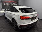 Audi Q5 Sportback 40 TDI S-line Quattro 2021, Automaat, Gebruikt, Zwart, 4 cilinders