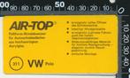 Sticker: Air Top - Volkswagen Polo, Ophalen of Verzenden, Zo goed als nieuw, Auto of Motor