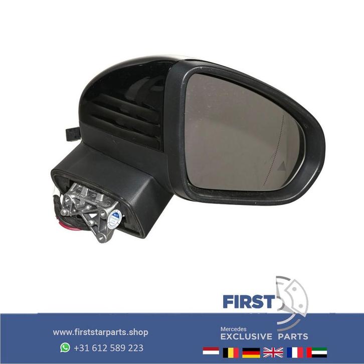 W118 CLA RECHTER SPIEGEL VOL OPTIE COMPLEET 360 CAM / DODEHO, Auto-onderdelen, Spiegels, Mercedes-Benz, Gebruikt, Ophalen of Verzenden