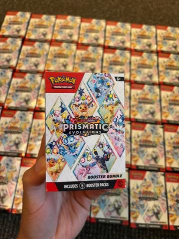 Prismatic Evolutions Booster Bundel beschikbaar voor biedingen