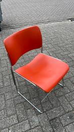 Vintage 40/4 David Lowland stoelen. Ontwerp 1964, bj. 1977, Huis en Inrichting, Ophalen, Zo goed als nieuw, Rechthoekig