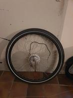 Goedwerkende voorwiel cortina & display 24 v, Fietsen en Brommers, Fietsonderdelen, Ophalen, Zo goed als nieuw, Algemeen, Wiel