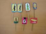 7 Spelden Jamin, Verzamelen, Speldjes, Pins en Buttons, Ophalen of Verzenden, Gebruikt, Merk, Speldje of Pin