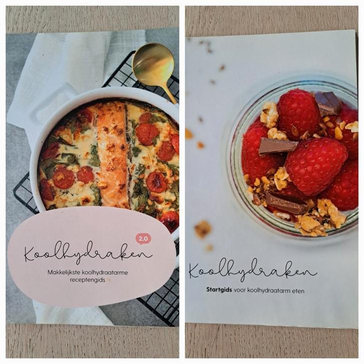2x Koolhydraken, Boeken, Kookboeken, Zo goed als nieuw, Gezond koken, Ophalen of Verzenden
