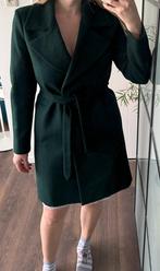 CVRD Kenza wollen mantel met ceintuur donker groen maat M, Kleding | Dames, Jassen | Winter, Maat 38/40 (M), CVRD, Nieuw, Ophalen of Verzenden