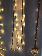 Touw LED Lampjes - 6 stuks, Huis en Inrichting, Lampen | Hanglampen, Ophalen of Verzenden, Gebruikt, Kunststof, Minder dan 50 cm