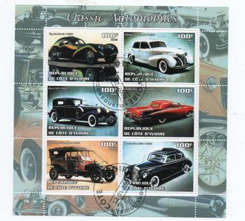 Classic Cars - Cote D'Ivoire 2003 - gestempeld used beschikbaar voor biedingen