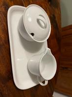 Roomset melk /suiker / plateau thomas trend wit, Ophalen, Overige typen, Zo goed als nieuw, Overige stijlen