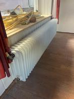 Retro vintage radiator gietijzer 41x162cm, Doe-het-zelf en Verbouw, Verwarming en Radiatoren, Ophalen, 30 tot 80 cm, Gebruikt