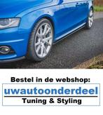 Maxton Design Spoiler Splitter Skirt Geschikt Voor Audi A4 S, Auto diversen, Tuning en Styling, Verzenden, Automotive Parts, A.parts@hotmail.nl