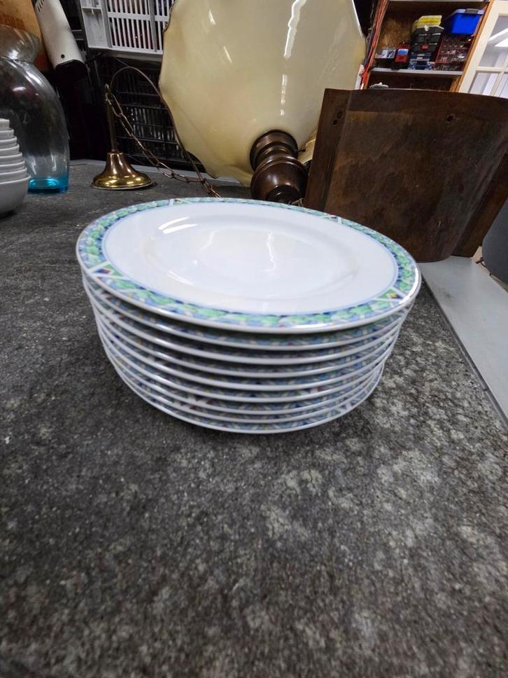 Arzberg Gebaksbordjes - Vintage Design, Huis en Inrichting, Keuken | Servies, Gebruikt, Overige typen, Effen, Porselein, Ophalen of Verzenden