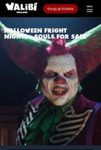 Walibi HALLOWEEN FRIGHT NIGHTS, Twee personen, Ticket of Toegangskaart