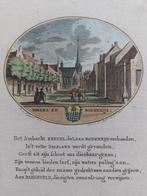 7 / Berkel en Rodenrijs 18e eeuwse Gravure Ollefen en Bakker, Antiek en Kunst, Kunst | Etsen en Gravures, Ophalen of Verzenden