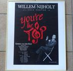 Willem Nijholt theaterposter You're the Top Cole Porter 1995, Met lijst, Gebruikt, A1 t/m A3, Rechthoekig Staand