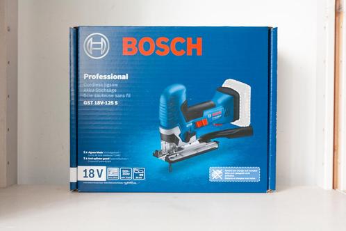 Bosch blauw GST 18v -125 S brushless accu decoupeerzaag solo, Doe-het-zelf en Verbouw, Gereedschap | Zaagmachines, Nieuw, Decoupeerzaag