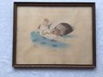 Prent baby Bessie Peas Gütmann 33x26 cm, Ophalen of Verzenden