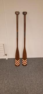 Houten vintage roeispanen (nieuw), Ophalen, Nieuw