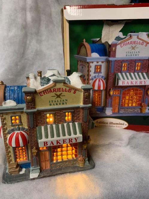 Lemax Chiariello’s Italian Bakery, Diversen, Kerst, Zo goed als nieuw, Ophalen of Verzenden
