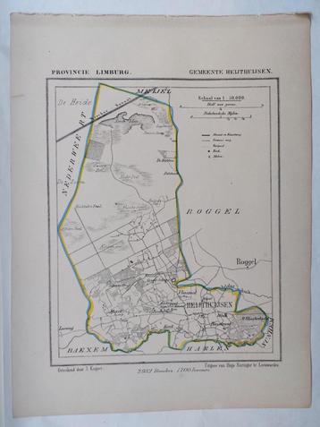 24 / Gemeente Heijthuijsen Heythuysen Limburg van J. Kuyper beschikbaar voor biedingen