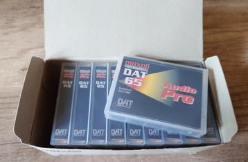10x Maxell DAT R-65 In doos beschikbaar voor biedingen