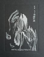 Exlibris /Ex libris A. Tikhonova, Iris met handen, Verzenden