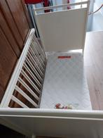 Ledikantje met matras - Wit, Ophalen, Gebruikt, Ledikant