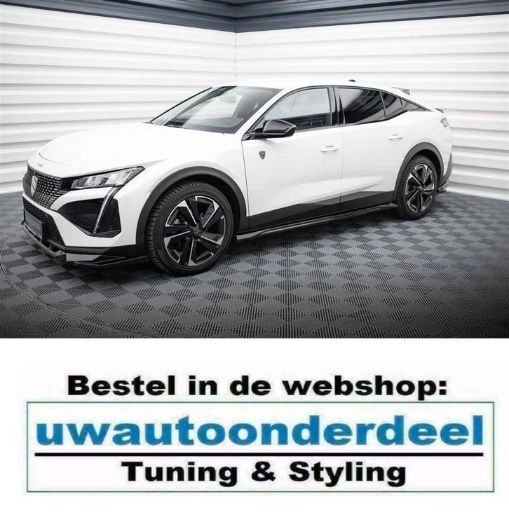 Maxton Design Spoiler Splitter Lip Peugeot 408 MK1, Auto diversen, Wieldoppen, Nieuw, Ophalen of Verzenden