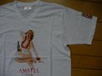 AMSTEL bier t- shirt wit maat L - nieuw -, Kleding | Heren, T-shirts, Nieuw, Amstel, Maat 52/54 (L), Ophalen of Verzenden