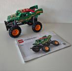 LEGO Technic 42149 Monster Jam Dragon, Ophalen of Verzenden, Zo goed als nieuw, Complete set, Lego