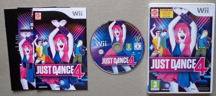 Just Dance 4 voor de Nintendo Wii Compleet, Spelcomputers en Games, Games | Nintendo Wii, Gebruikt, Muziek, 1 speler, Vanaf 3 jaar