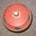 Amsterdamse school stijl houten doos met deksel, Antiek en Kunst, Curiosa en Brocante, Ophalen of Verzenden