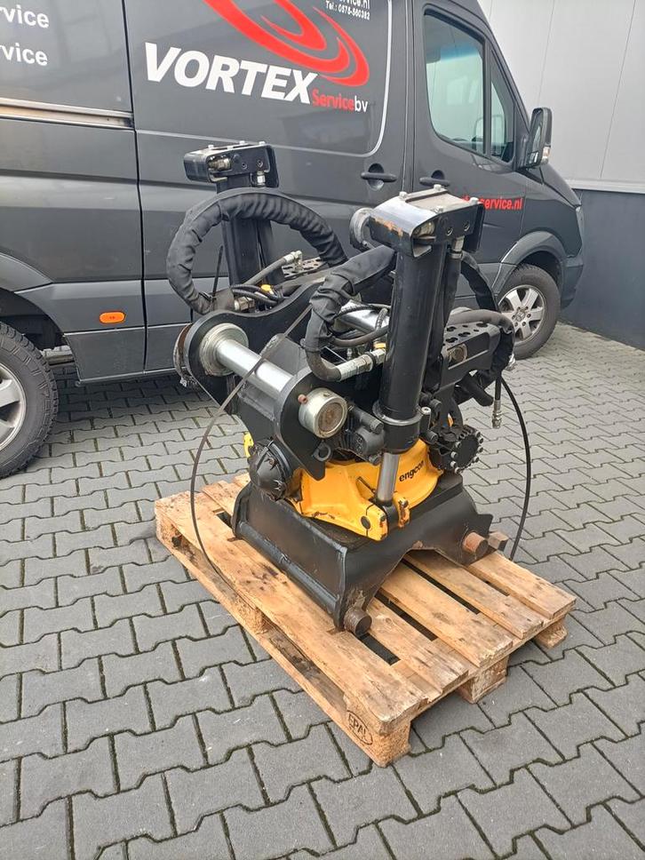 DRAAIKANTELSTUK ENGCON EC219 SMP ROTOTILT STEELWRIST, Zakelijke goederen, Machines en Bouw | Kranen en Graafmachines, Graafmachine