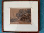 Martin van Waning ets, gravure, Antiek en Kunst, Kunst | Etsen en Gravures, Ophalen of Verzenden