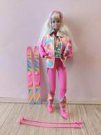 Barbie Ski Fun 1990, Ophalen of Verzenden, Gebruikt, Pop