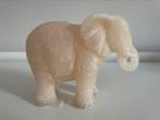ZARA HOME grote kaars olifant 19 x 14 cm, Ophalen of Verzenden