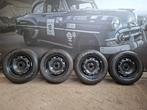 Winter set 14 inch stalen velgen met banden, Auto-onderdelen, Banden en Velgen, Ophalen, 14 inch, Banden en Velgen, 185 mm