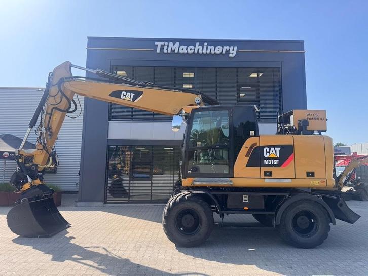 Cat M316F (bj 2016), Zakelijke goederen, Machines en Bouw | Kranen en Graafmachines, Graafmachine