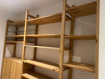 Stellage kast, houten kast, Ikea IVAR - afbeelding 2