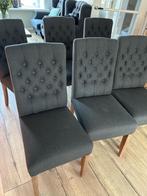 Eettafelstoelen 6 stuks., Ophalen, Hout, Gebruikt, Landelijk