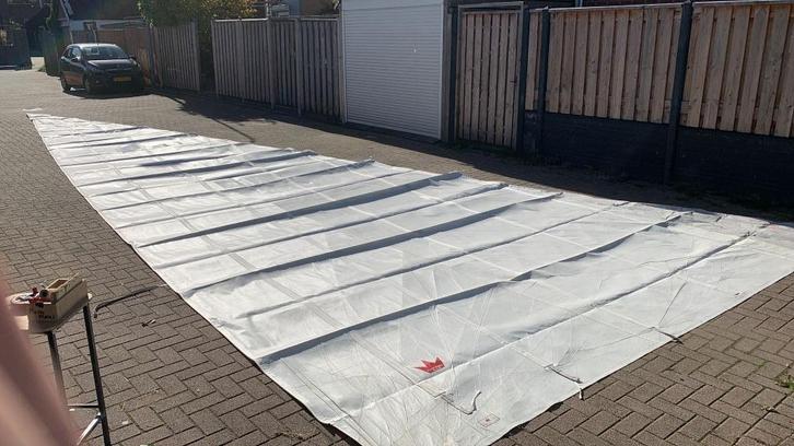 Rolgrootzeil Bavaria 41 VL 15m / OL 5,3m, Watersport en Boten, Zeilen en Zeiltoebehoren, Zo goed als nieuw, Grootzeil, 6 meter of meer