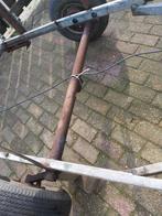 As en onderstel met neuswiel  banden zijn af zie foto's, Auto diversen, Aanhangwagen-onderdelen, Ophalen, Gebruikt