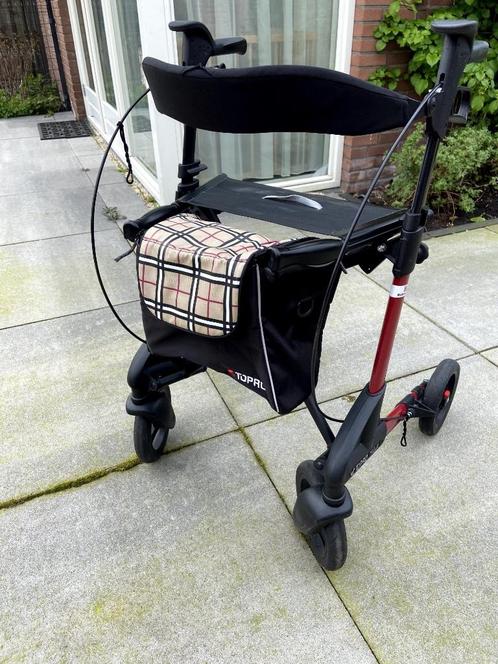 Topro Troja Rollator 2G (M), Diversen, Rollators, Zo goed als nieuw, Lichtgewicht, Opvouwbaar, Ophalen