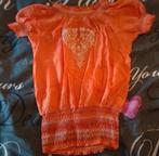 J.Stars leuke donker oranje top maat S/M, Kleding | Dames, Tops, Nieuw, Oranje, Zonder mouw, Maat 36 (S)